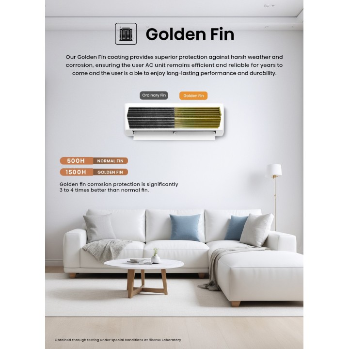 Hisense AS13E4KAA 1.5HP R32 Inverter Air Conditioner (E4 KAA)