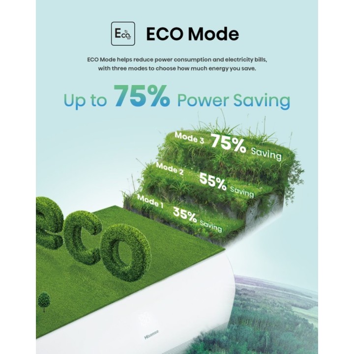 Hisense AS10E4KAA 1HP R32 Inverter Air Conditioner (E4 KAA)