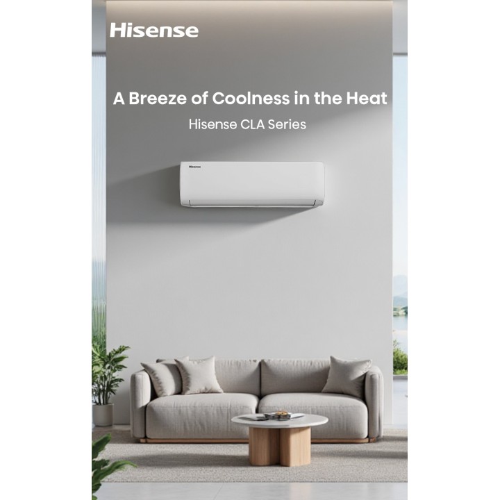 Hisense R32 Non-inverter AS19E2CLA 2HP Air Conditioner (CLA)