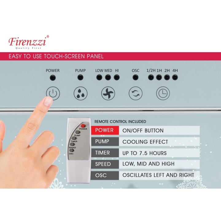 Firenzzi FAC-1390 30L Air Cooler