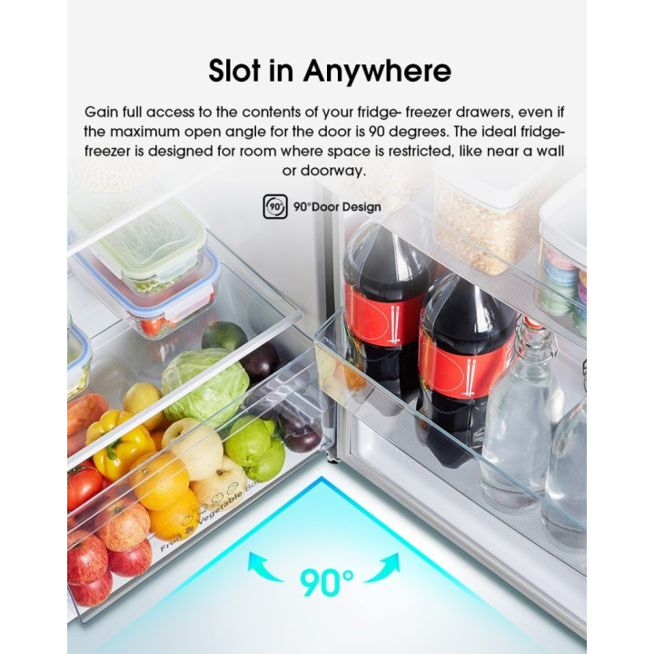 Hisense 320L INVERTER RT328N4ABN 2-Door Refrigerator