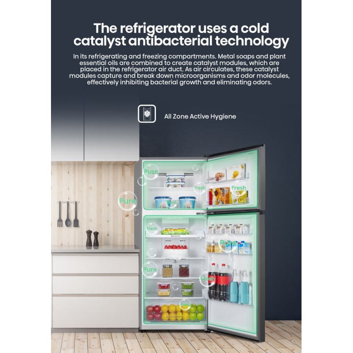 Hisense 500L INVERTER RT529N4ABN 2-Door Refrigerator
