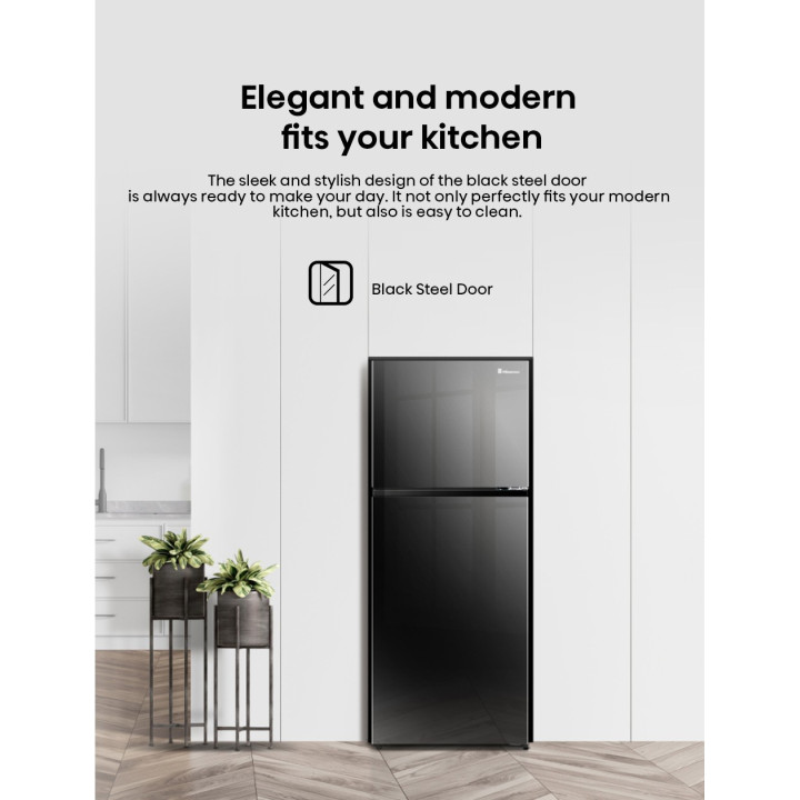 Hisense 500L INVERTER RT529N4ABN 2-Door Refrigerator