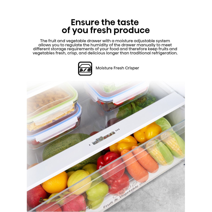 Hisense 500L INVERTER RT529N4ABN 2-Door Refrigerator