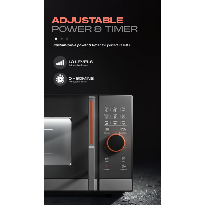 Russell Taylors Digital Microwave Oven 23L M8 800W