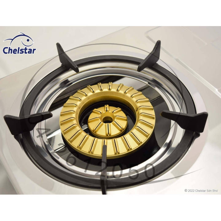 Chelstar J-3333K Double Burner Table Top Gas Stove