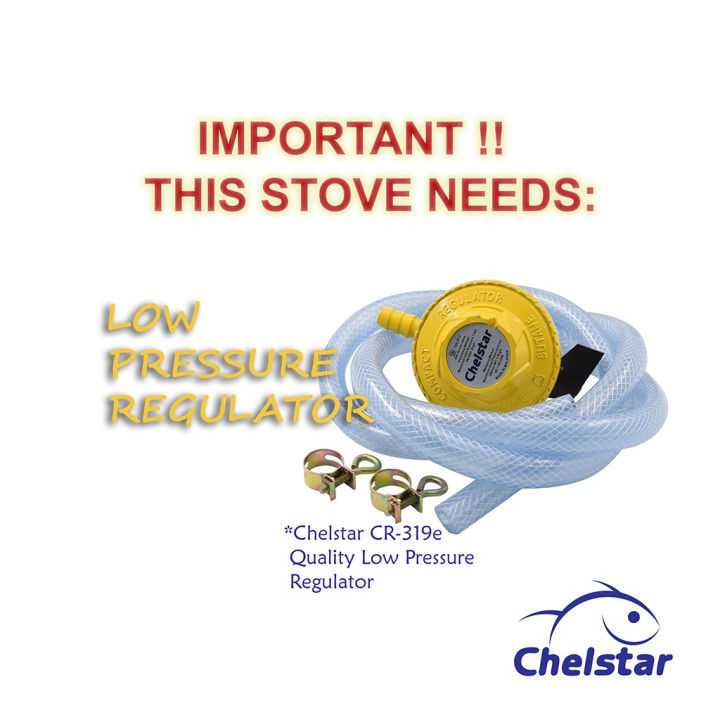 Chelstar CCB-35N Single Burner Dual Ignition Gas Stove