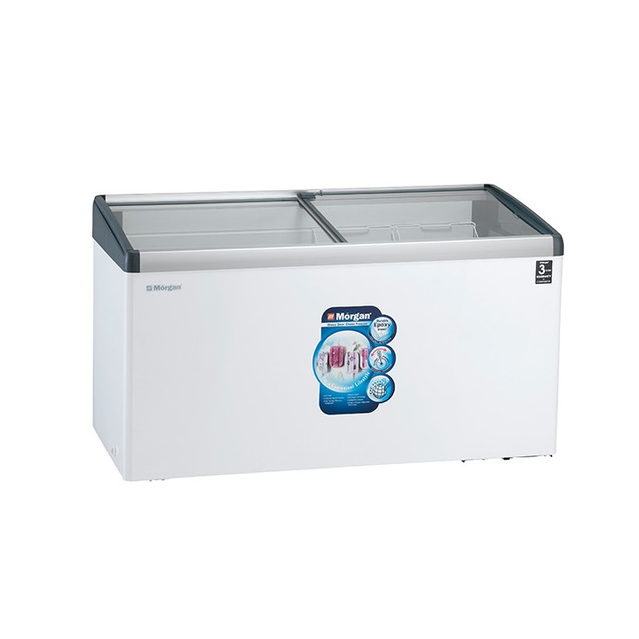 Morgan MCF-G456L Glass Door Chest Freezer 456L