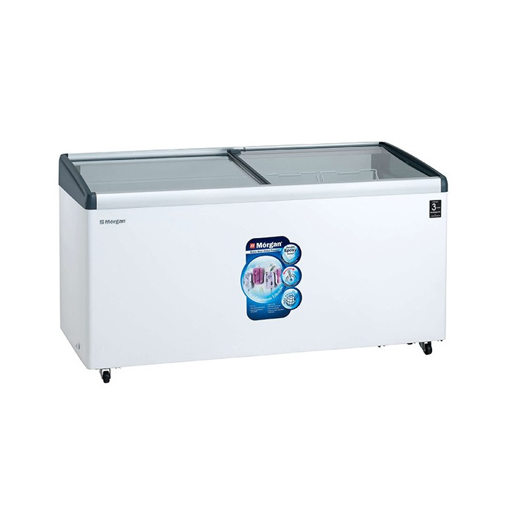 Morgan MCF-G516L Glass Door Chest Freezer 516L