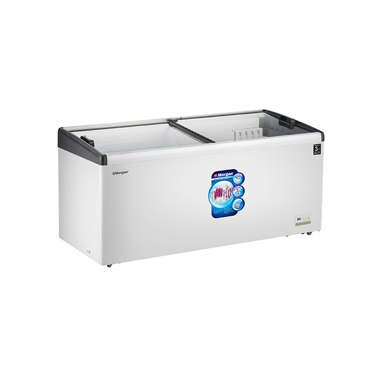 Morgan MCF-G606L 586L Glass Door Chest Freezer