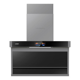 LIVINOX Kitchen Hood LCH-COPPERDC-GM-90 2150 m3/h Suction Power, BLDC Motor & Smart Motion Sensor