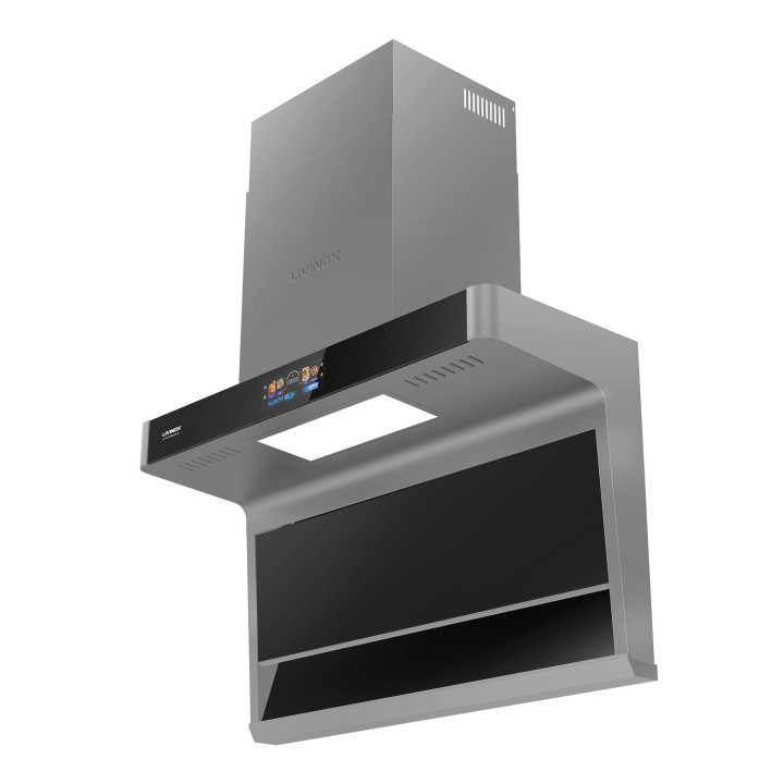LIVINOX Kitchen Hood LCH-COPPERDC-GM-90 2150 m3/h Suction Power, BLDC Motor & Smart Motion Sensor