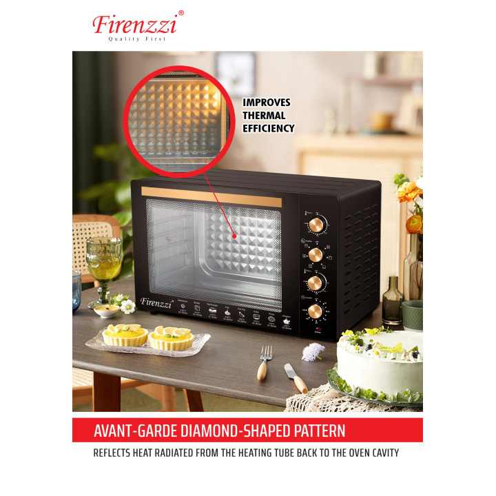 Firenzzi TO-5210 100L 2800W Electric Tabletop Oven