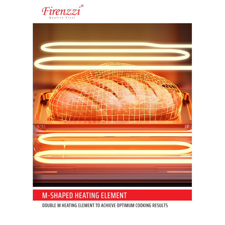 Firenzzi TO-5210 100L 2800W Electric Tabletop Oven