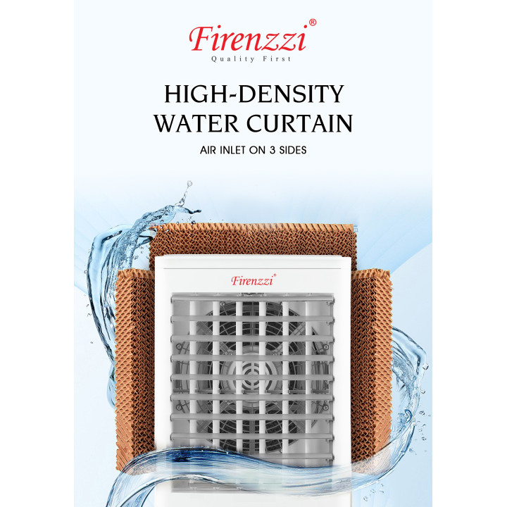 Firenzzi FAC-1250 25L 120W Portable 2-in-1 Air Cooler