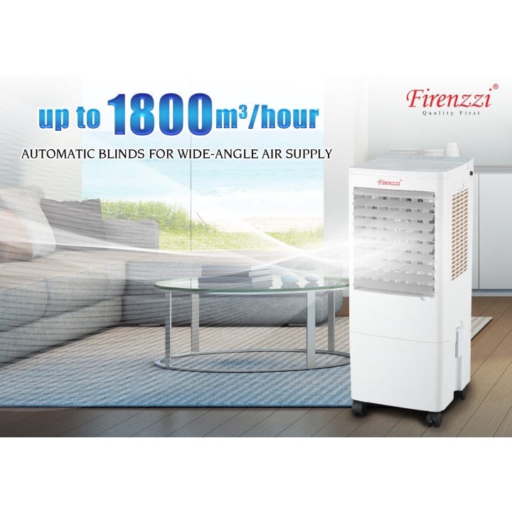Firenzzi FAC-1250 25L 120W Portable 2-in-1 Air Cooler