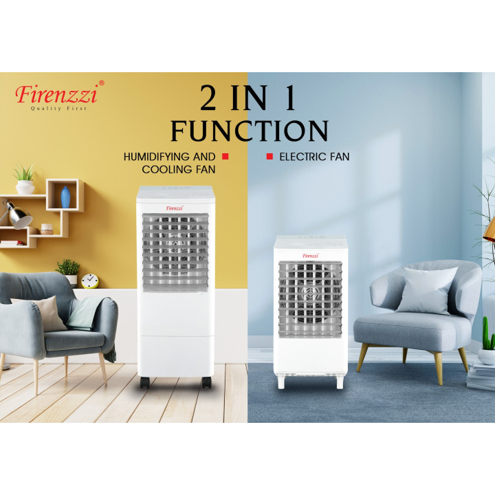 Firenzzi FAC-1250 25L 120W Portable 2-in-1 Air Cooler