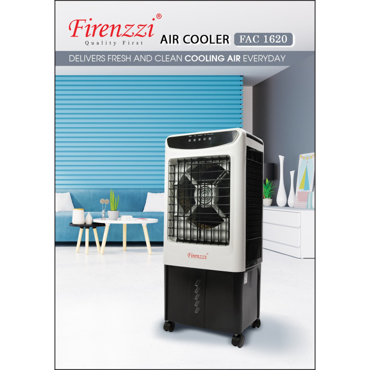 Firenzzi FAC-1620 42L Air Cooler with Remote Control and 3-Speed Setting