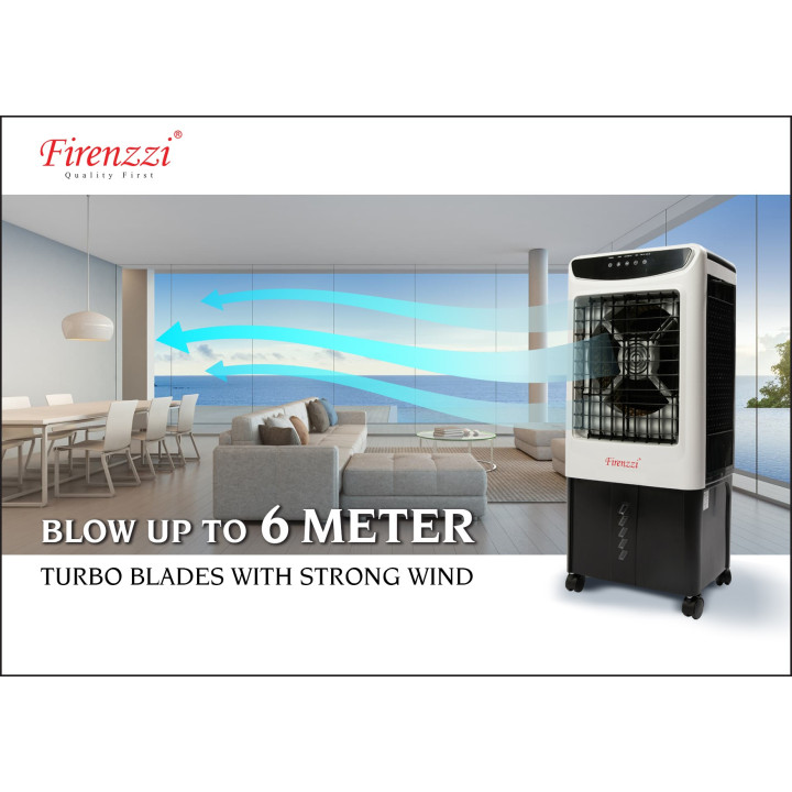 Firenzzi FAC-1620 42L Air Cooler with Remote Control and 3-Speed Setting