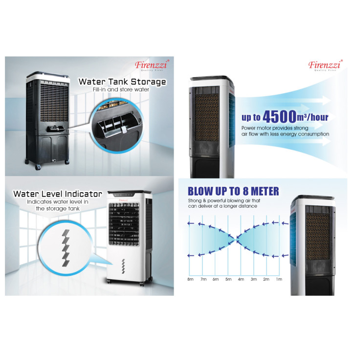 Firenzzi FAC-1848 42L 4500m³/hr Air Cooler