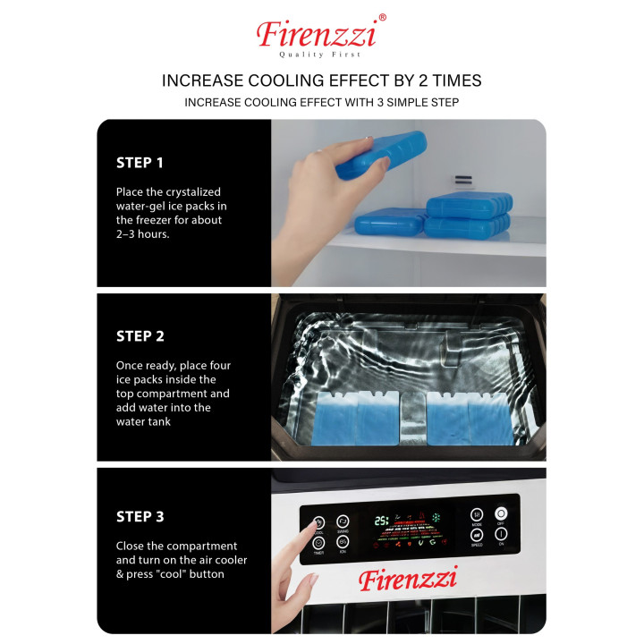 Firenzzi FAC-1911 120L 12000m3/hour Air Cooler