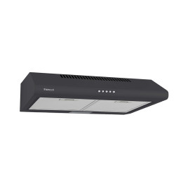 Firenzzi FH-602 BK Slim Cooker Hood, 1390 m³/hr Suction, LED Light