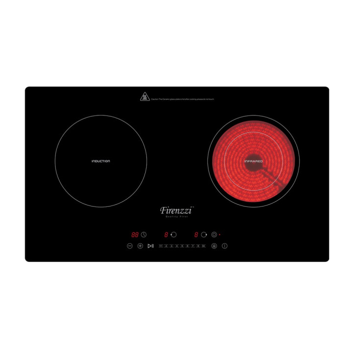 Firenzzi FRD-2177 XP Dual Cooking Zones Induction Ceramic Hob