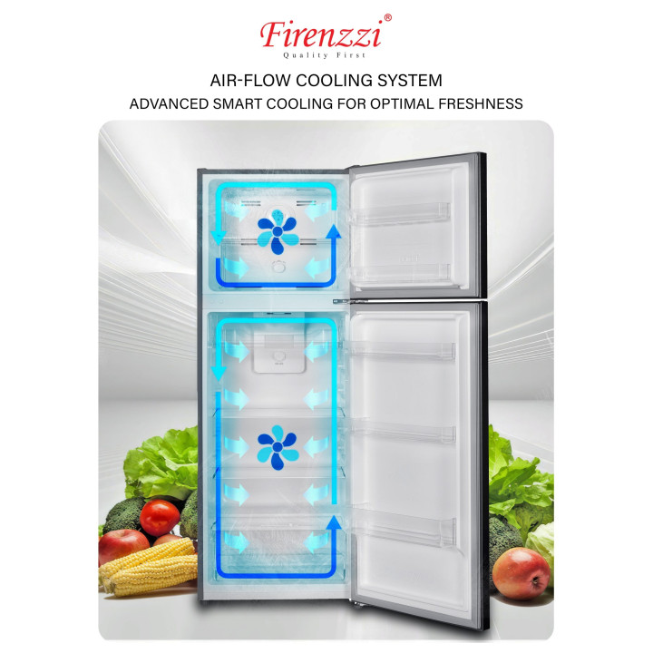 Firenzzi 259L Inverter No-Frost Two Door Refrigerator FR-259