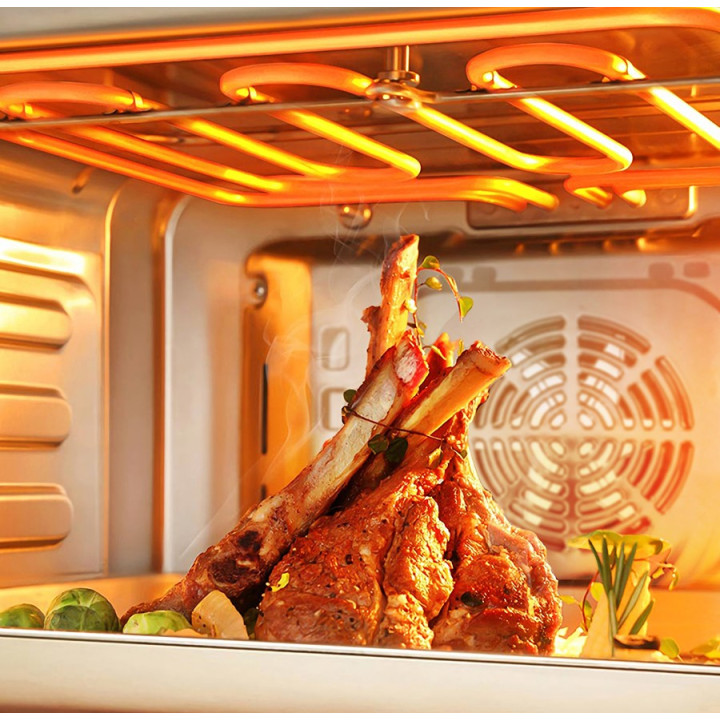 Firenzzi FBO-6010-XP 65L Built-in Oven with 8 Cooking Functions