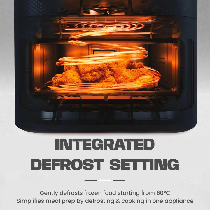Russell Taylors 3D Visible Window Digital Air Fryer XXL (9L) Z9
