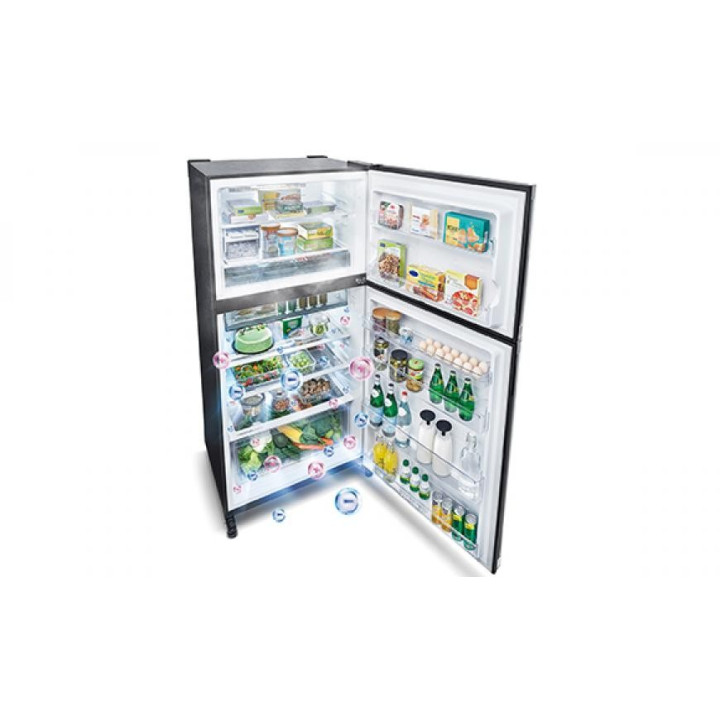 Sharp SJP801MFMS 720L Pelican 2-Door Inverter Refrigerator| Macro Store