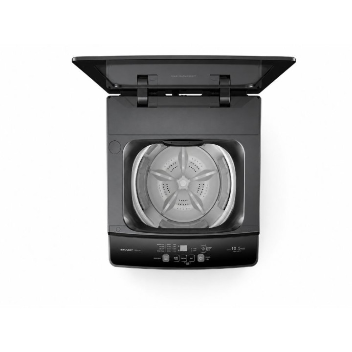 SHARP ESX1021 10.5kg Top Load Washing Machine| Macro Store