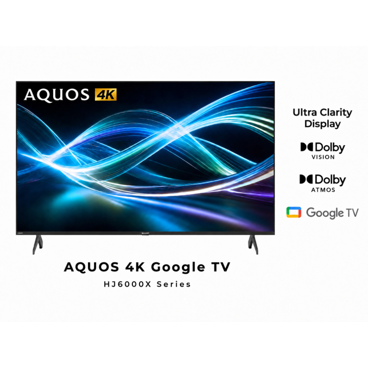 SHARP 4TC65HJ6000X 65-inch 4K Google LED TV| Macro Store