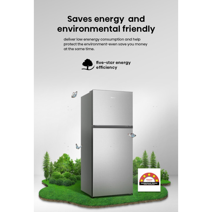 Hisense 240L Inverter RT306N4ABN1 Refrigerator| Macro Store