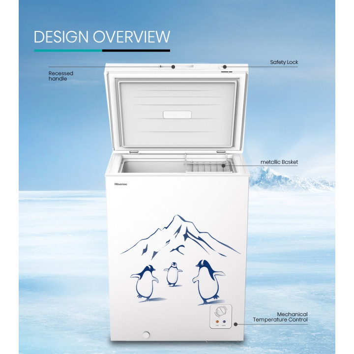 Hisense FC206DAW 178L Chest Freezer| Macro Store