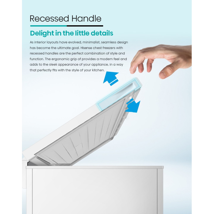 Hisense FC206DAW 178L Chest Freezer| Macro Store