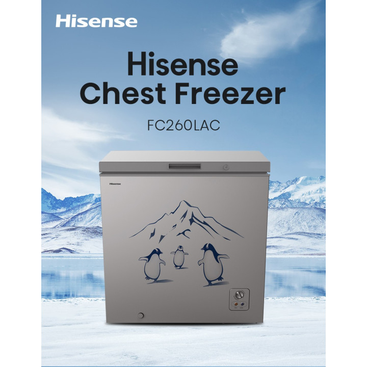 Hisense FC260LAC 248L Chest Freezer| Macro Store