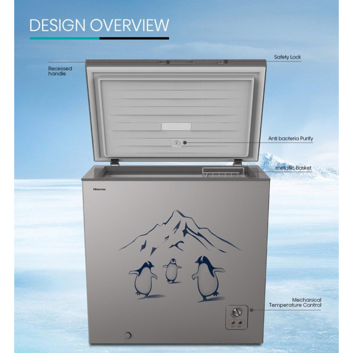 Hisense FC260LAC 248L Chest Freezer| Macro Store