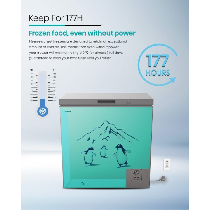 Hisense FC260LAC 248L Chest Freezer| Macro Store