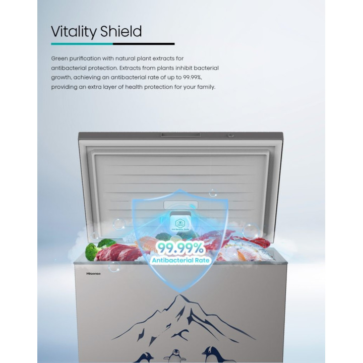 Hisense FC260LAC 248L Chest Freezer| Macro Store