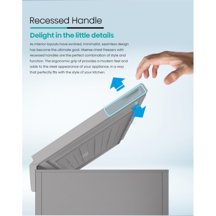 Hisense FC260LAC 248L Chest Freezer| Macro Store