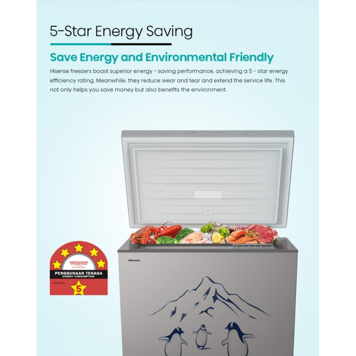 Hisense FC260LAC 248L Chest Freezer| Macro Store