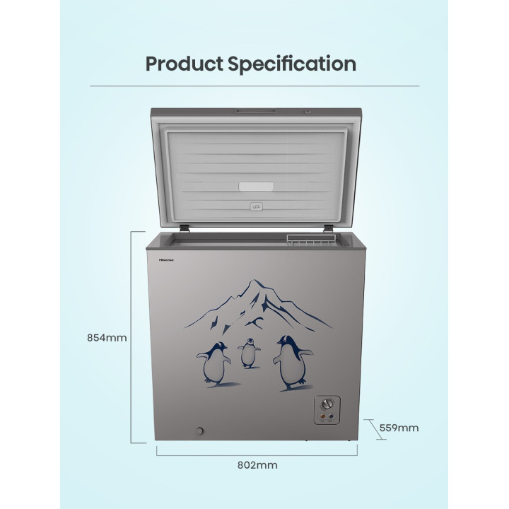 Hisense FC260LAC 248L Chest Freezer| Macro Store