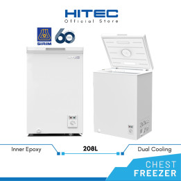 Hitec Chest Freezer HFZ-FC208 208L Dual Cooling| Macro Store