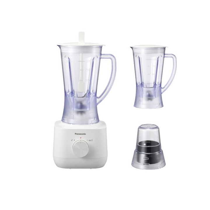 Panasonic 1.0L Blender MX-EP3171WSK with 2 Plastic Jugs and 1 Dry Mill| Macro Store