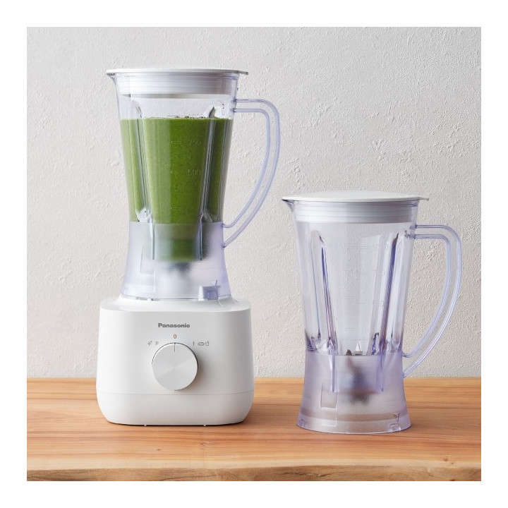 Panasonic 1.0L Blender MX-EP3171WSK with 2 Plastic Jugs and 1 Dry Mill| Macro Store
