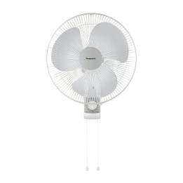 Panasonic F-MU408 40cm (16-inch) Wall Fan with 3-Speed Pull Switch| Macro Store