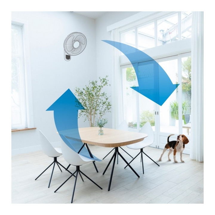 Panasonic F-MU44R 40cm (16-inch) Wall Fan with Remote Control| Macro Store