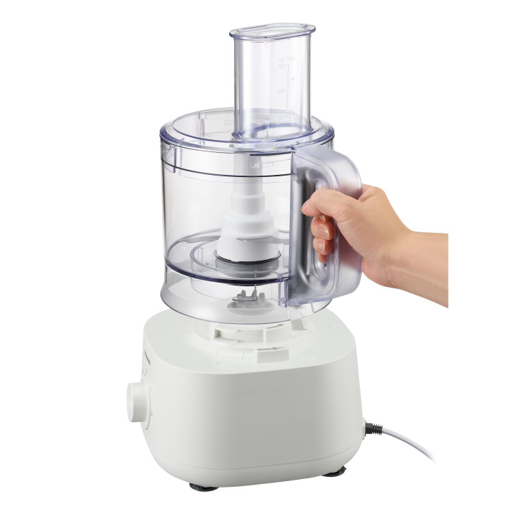 Panasonic MK-F310WSK 2.4L Compact Food Processor with 5 Accessories| Macro Store