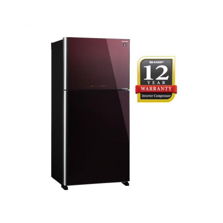 Sharp 720L 2 Door J-Tech Inverter Refrigerator - SJP882MFGM